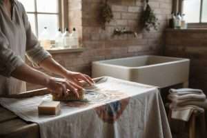 Comment enlever des taches de moisissure sur un tissu ?