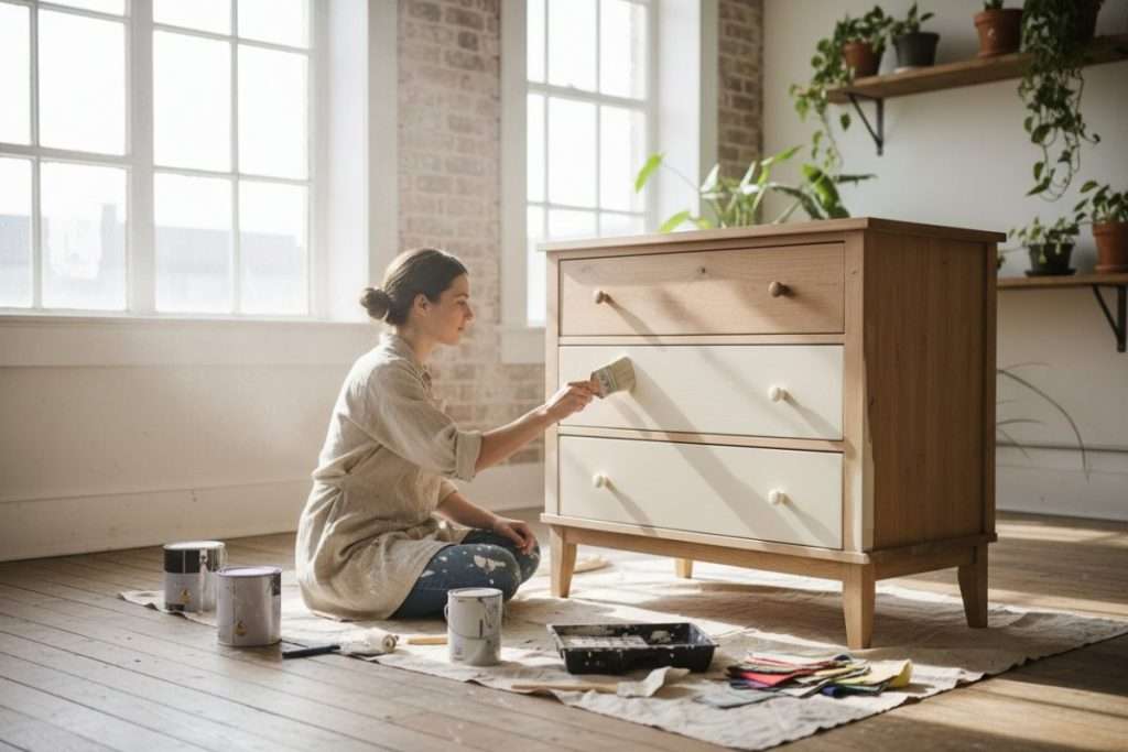 Comment relooker une commode à trois tiroirs avec style ?