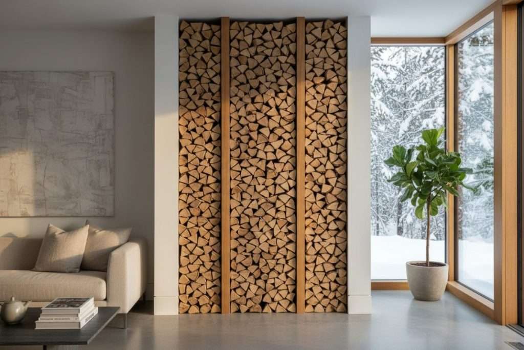 Fabriquer un range-bûches intérieur avec IKEA