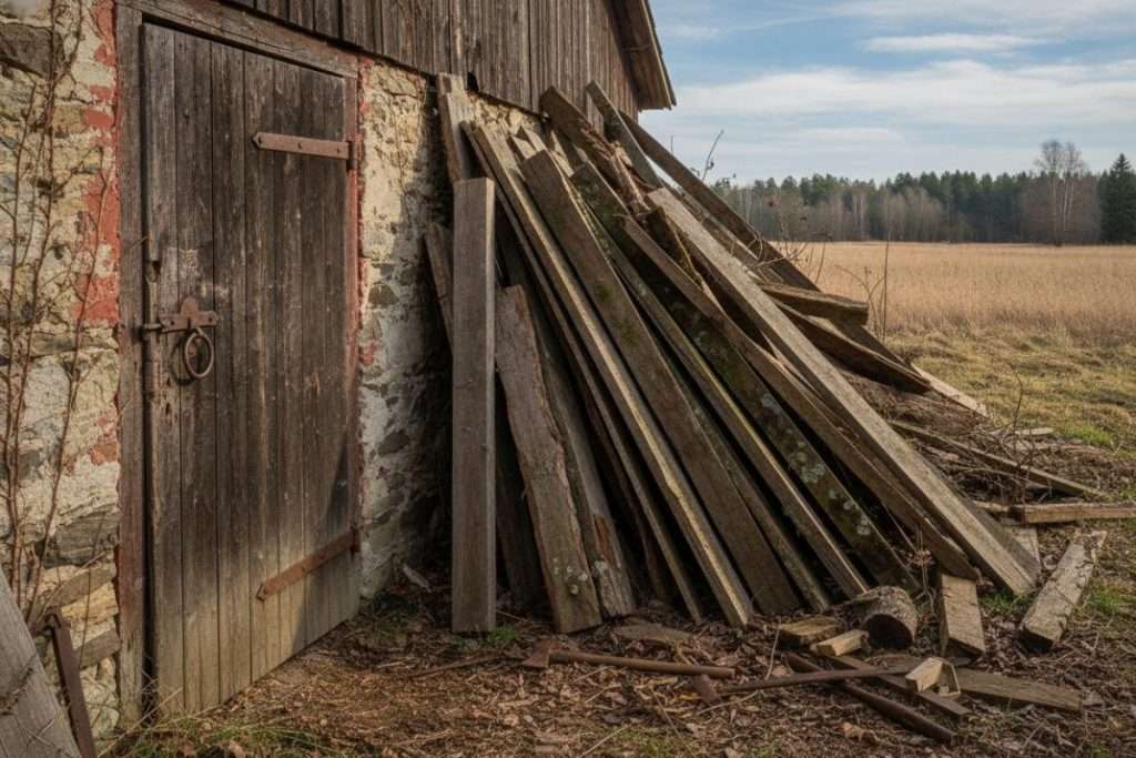 Bois pour porte de grange : quel matériau choisir ?