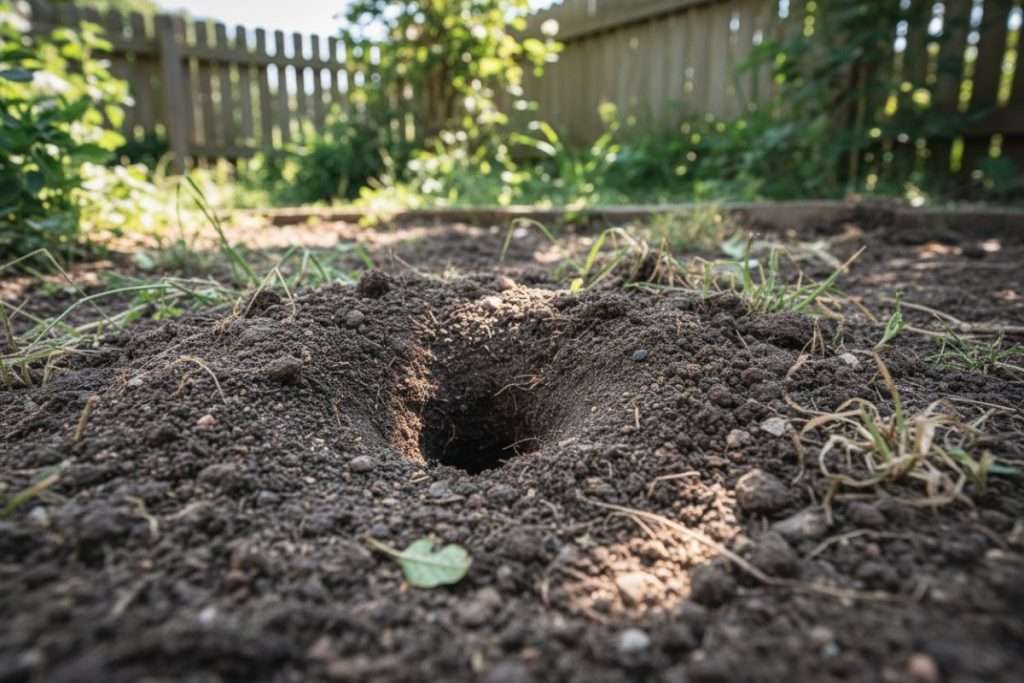 Combien de taupes par galerie ? Une question de solitude