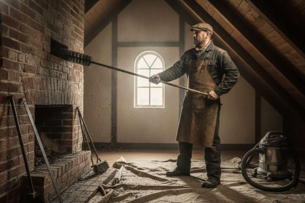Bûche de ramonage : avis sur son efficacité et ses limites