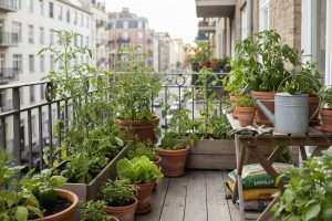 Carré potager sur balcon : culture et entretien facile