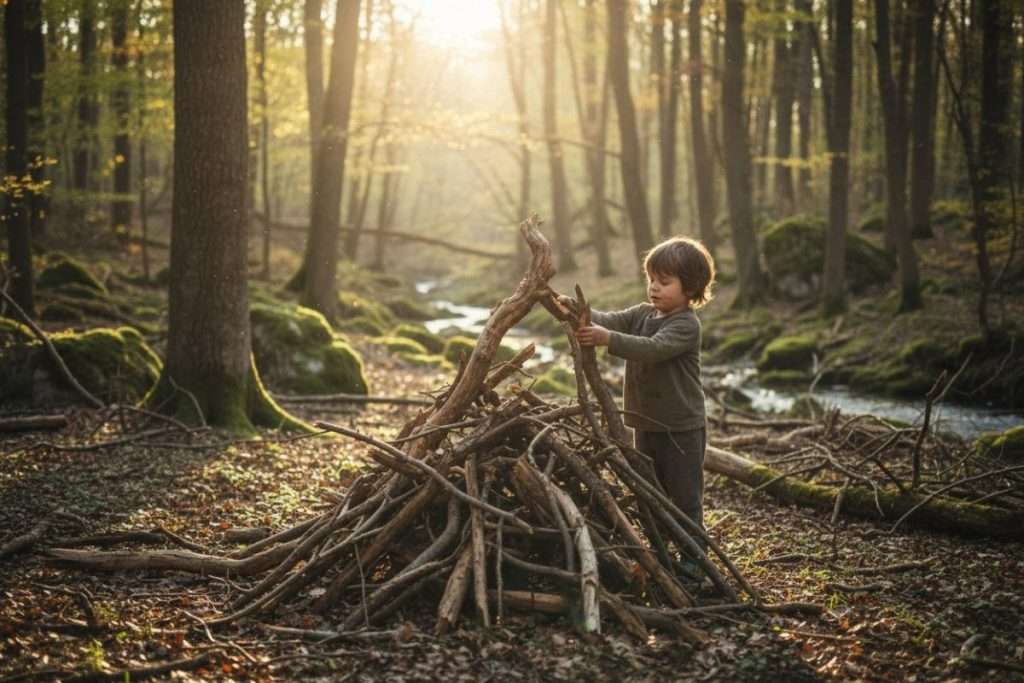 Comment faire une cabane avec des branches : le guide complet