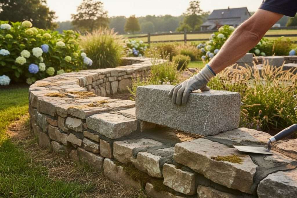 Enrochement en pierre : choisir et poser vos blocs