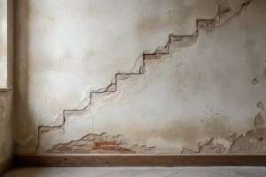 Fissure en escalier non structurelle : comprendre et agir