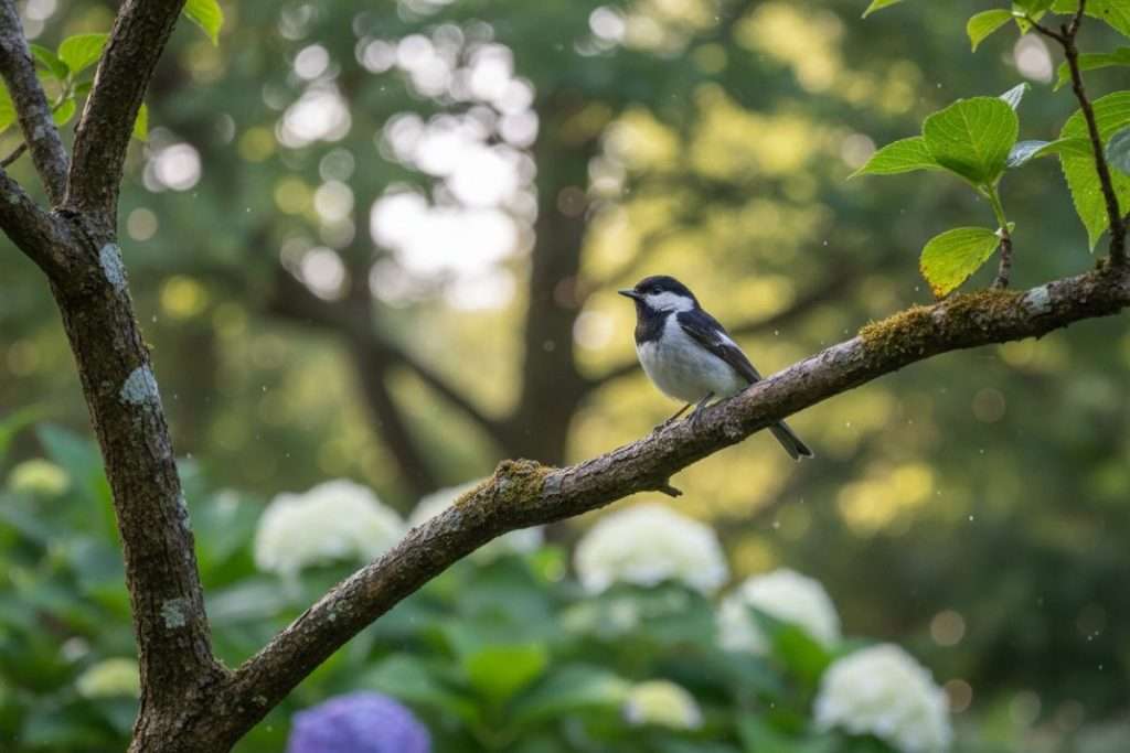Petit oiseau noir et blanc : qui est-il dans votre jardin ?